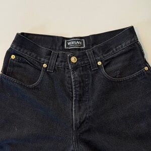 Versace Black Jeans
